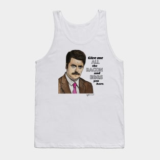 Ron Swanson Tank Top